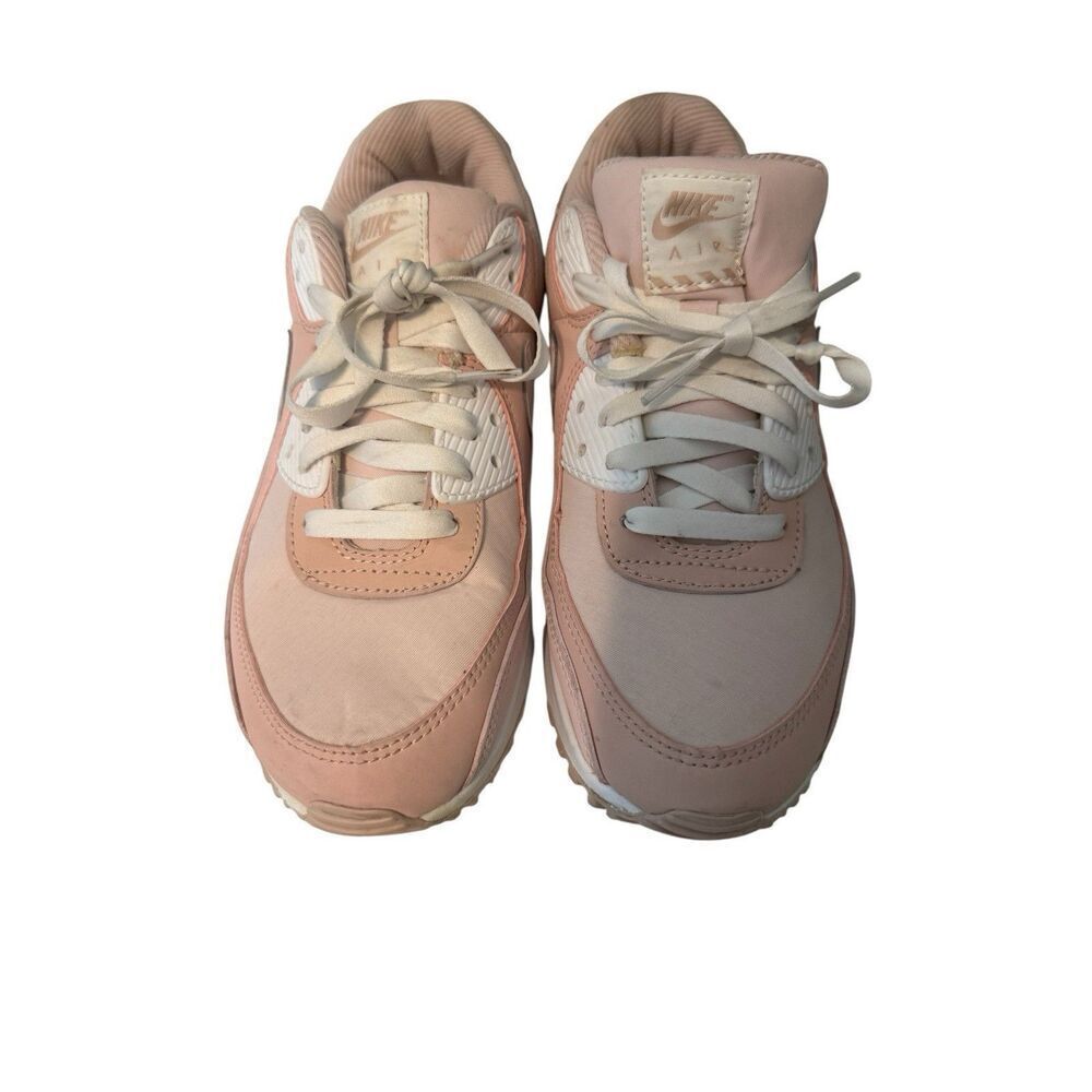 Nike Air Max 90 Women Running Shoe Barely Rose Pink 9 Sneakers Kicks